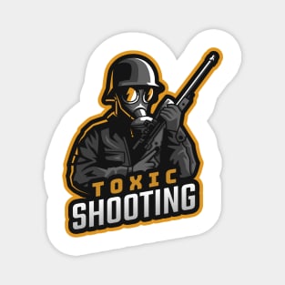 eSport Gaming Team Shooting Soldier Magnet