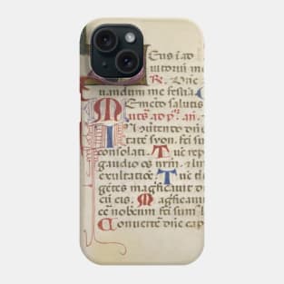 Beautiful Illuminated Manuscript Phone Case