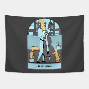 Jazz Lord (version 2) Tapestry