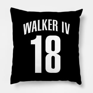 Lonnie Walker IV Brooklyn Basketball T-Shirt Pillow