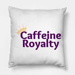 Caffeine Royalty Pillow