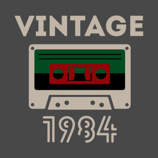 Vintage Cassette Tape - 1984 T-Shirt