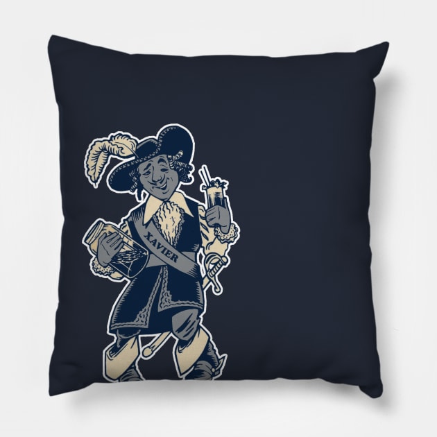 Retro Musketeer - Big Pillow by twothree