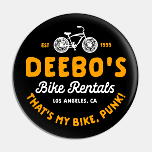 Deebo's Bike Rentals Pin