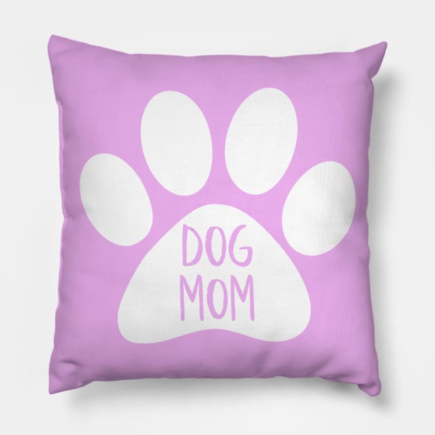 Dog Mom Pillow by NightField