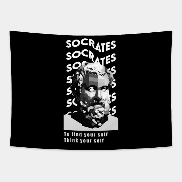 Socrates Tapestry by WPAP46