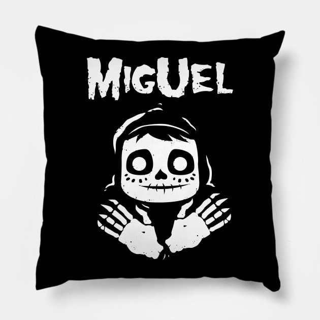 Coco Miguel Misfits Pillow by lockdownmnl09