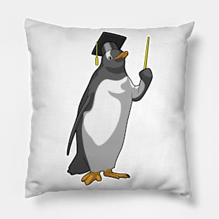 Penguin as Teacher with Pointer Pillow