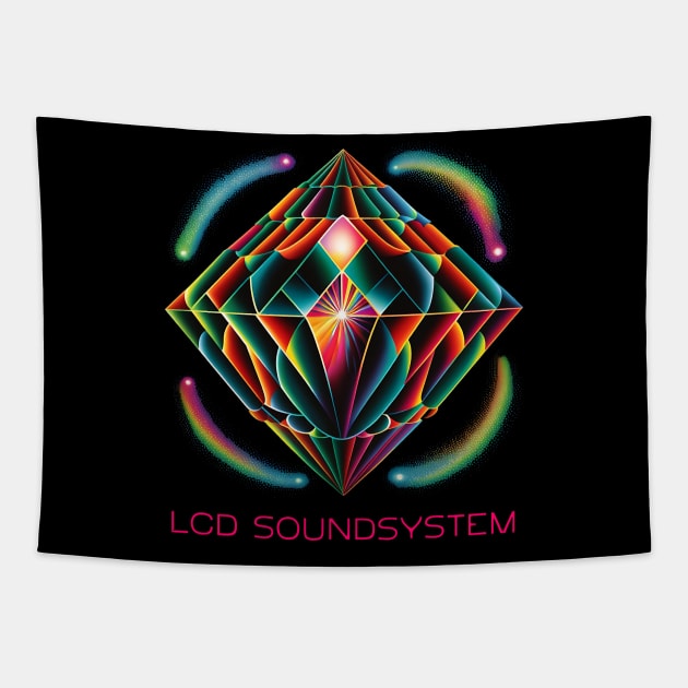 LCD Soundsystem :: Retro Style Fan Design  : Tapestry by unknown_pleasures