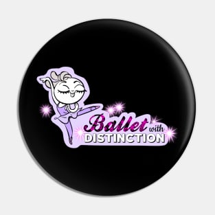 Ballerina Sparkle Bunny Pin