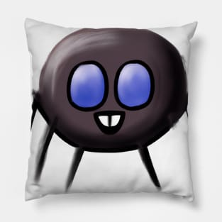 Cute Spider Drawing Pillow