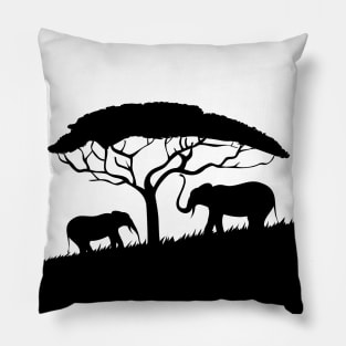 African Animals Pillow