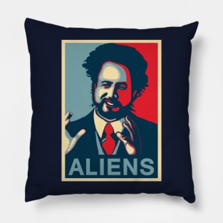 Because Aliens Pillow