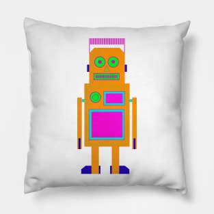 Robot Rock Pillow