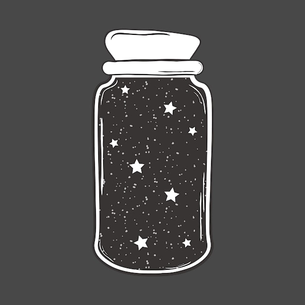 galaxy jar by Evart Cretions