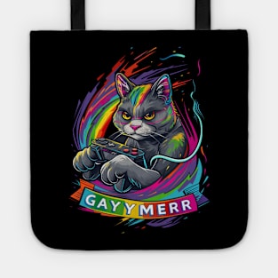 Cat LGBT Support Allies Tote