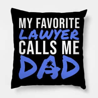 Lawyer Dad Pillow