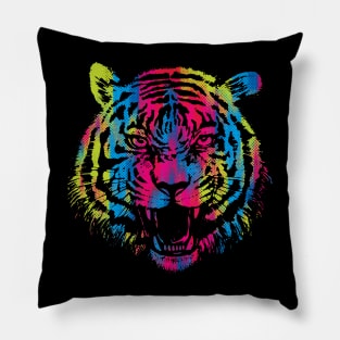 Vibrant Tiger Pillow