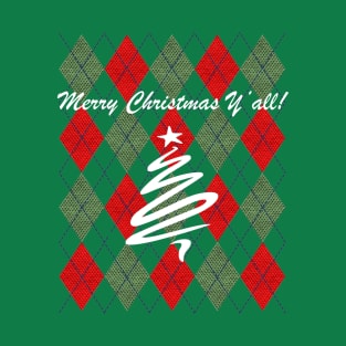 Merry Christmas Y'all Holiday T-Shirt