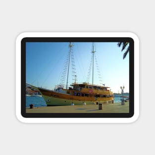 Lastavica Yacht at Trogir, Croatia Magnet