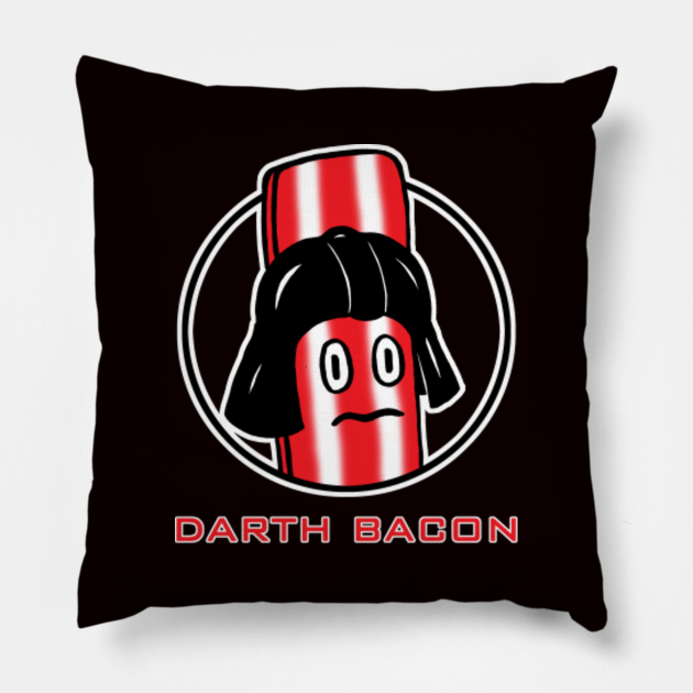 Darth Bacon - Bacon - Pillow