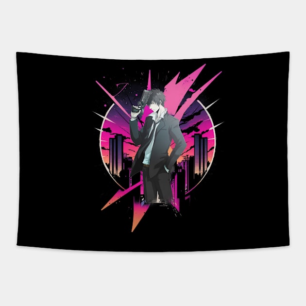 Classic Kogami Tapestry by Smoking Robot