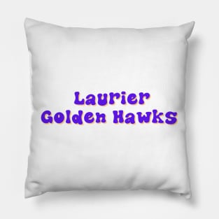 Laurier Golden Hawks Pillow