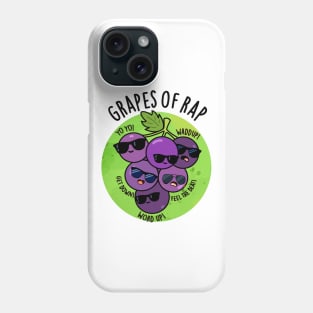 Grapes Of Rap Cute Fruit Pun Phone Case