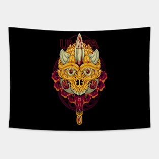 SKULL ROSE Tapestry