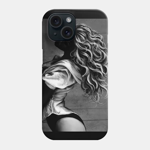 Blonde in shirt Phone Case by ArtVelenaRevers