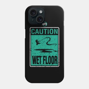 DEMON SLAYER SEASON 2: CAUTION WET FLOOR (BLACK/GRUNGE) Phone Case