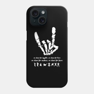 Music & Dance QUOTES Rock Finger Phone Case