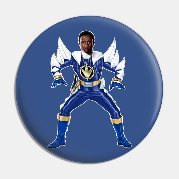 Dino Thunder BLUE Pin by BigMike