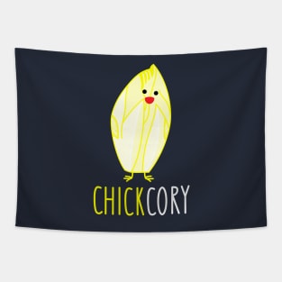 Chick, chic chicory Tapestry