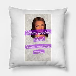 Jesus Yeet Pillow