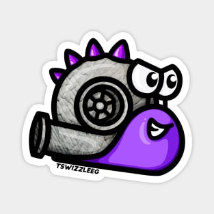 Turbo Snail - Turbosaurus (Purple) Magnet