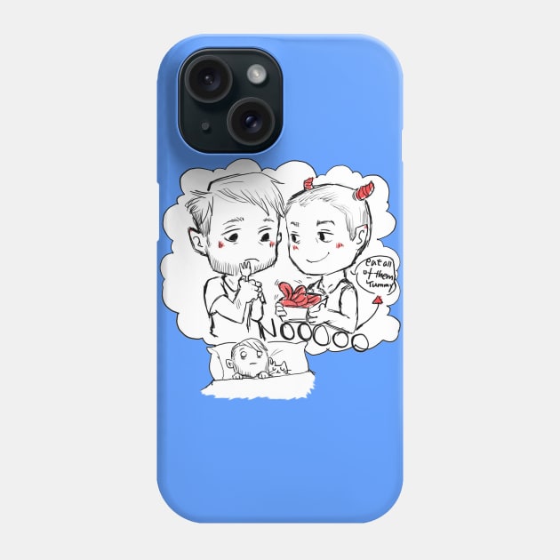 Pascal's Worst Nightmare! Phone Case by HimandHim