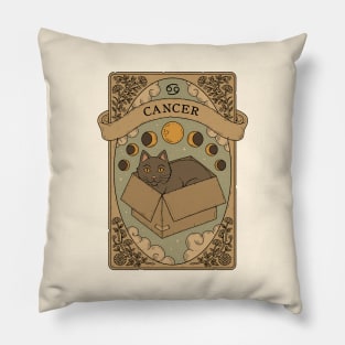 Cancer - Cats Astrology Pillow