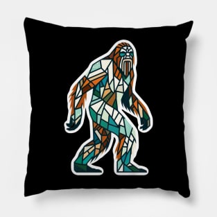 Mosaic Bigfoot Pillow