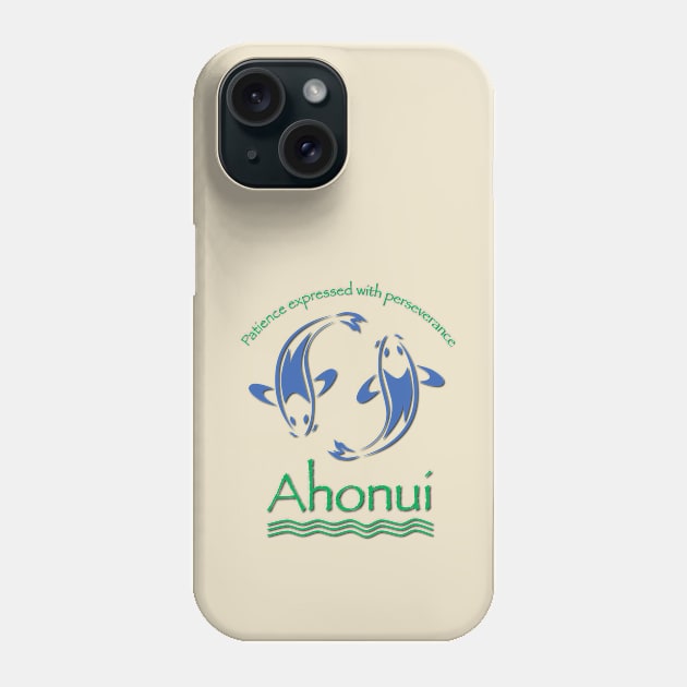 Ahonui - patience expressed with perseverance Phone Case by Verl