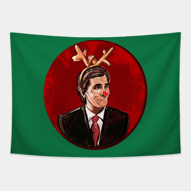 Have a Holly Jolly holiday Tapestry by POPCULT