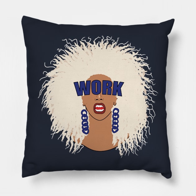 WORK Pillow by Harvilar