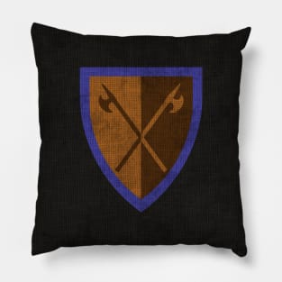 Bricks 12 - Crusaders (Axes) Pillow