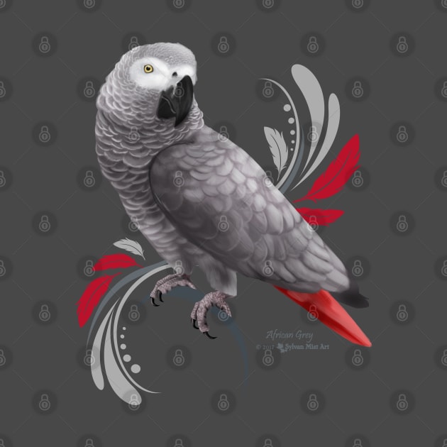 African Grey by Sylvanmistart