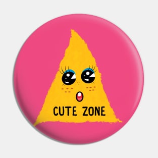 Cute zone sign Pin