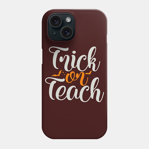 Trick Or Teach Phone Case by Fox1999