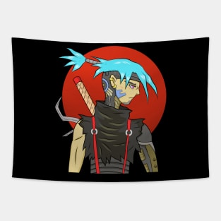 Samurai brave Tapestry