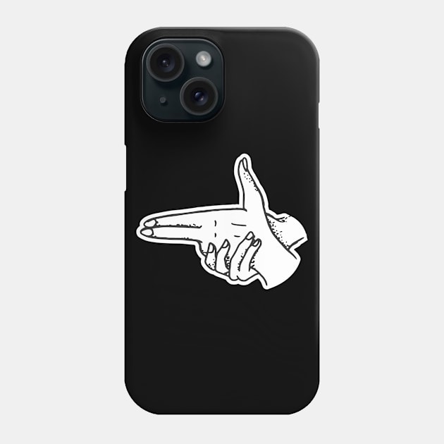 Funny Hand Line Minimalism Phone Case by Urban_Vintage