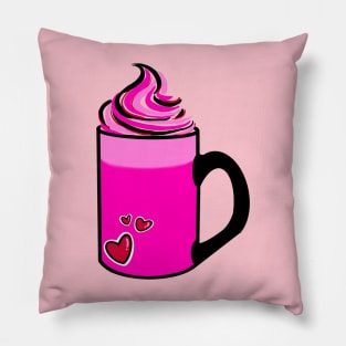 Valentine’s Latte Pillow