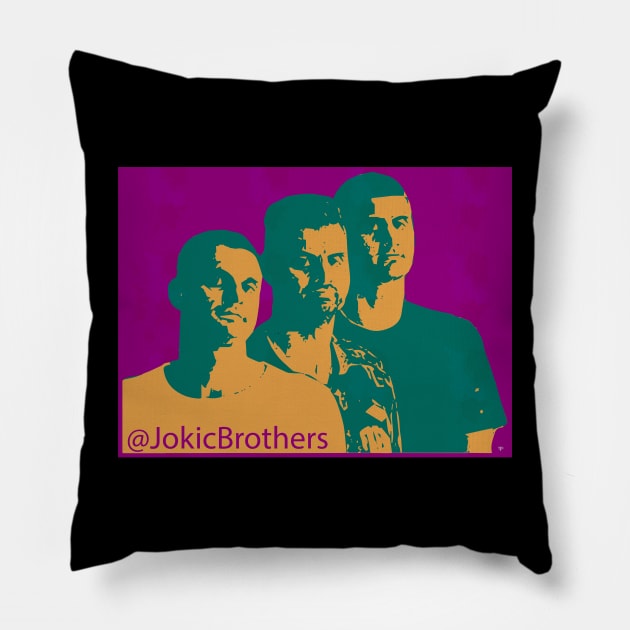 Nikola Jokic Brothers twitter follow Pillow by vlada123